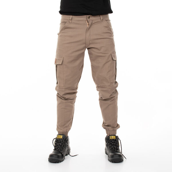 Pantalon cargo elastizado